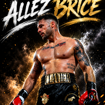 Championnat de France Brice CLAVIER et 3 combats professionnels