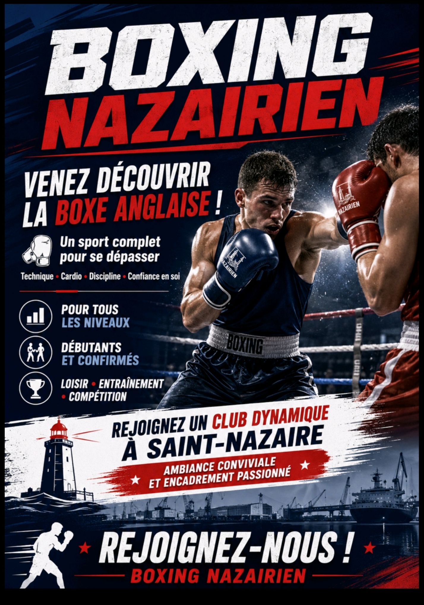 Championnat de France Brice CLAVIER et 3 combats professionnels